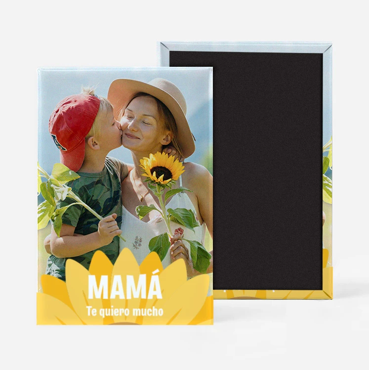 Personalized Rectangular Fridge Magnets for Mum