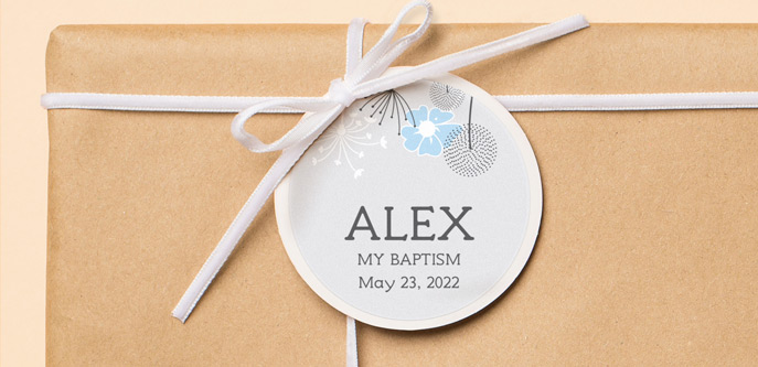 Order baptism envelope seals online?