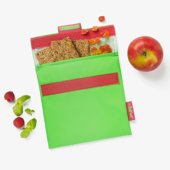 Fluor Green Reusable Snack Bag