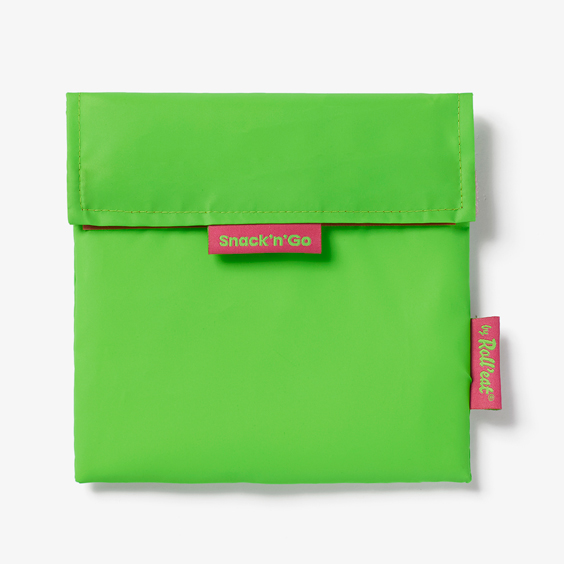 Fluor Green Reusable Snack Bag