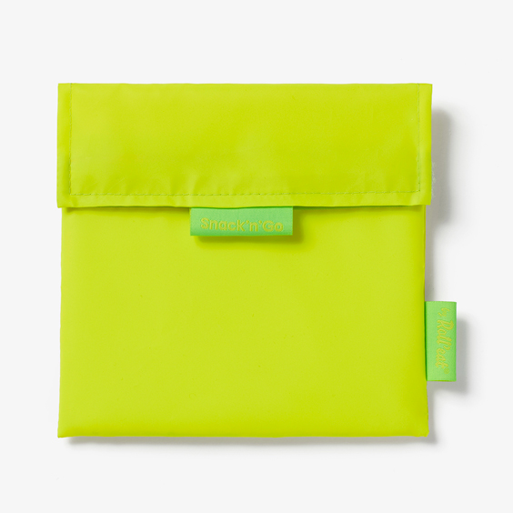 Fluor Yellow Reusable Snack Bag