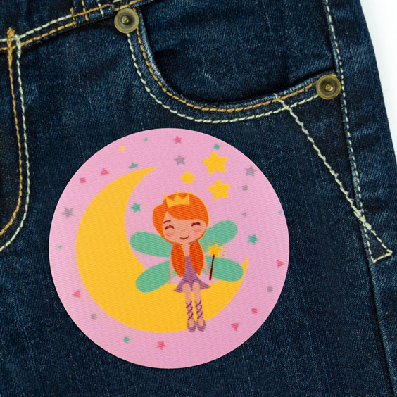 Moon Fairy Iron-On Patch