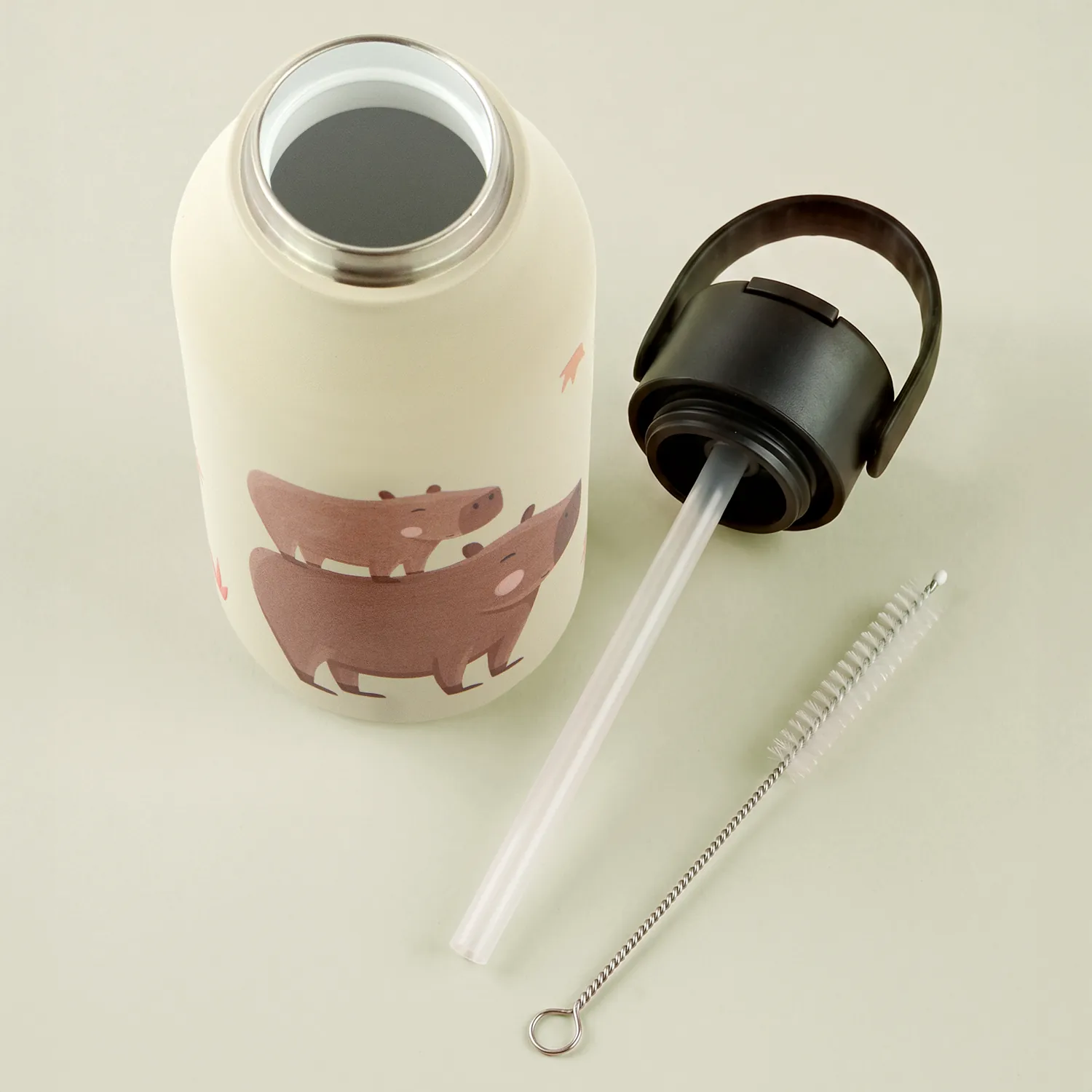 Capybara personalizowana butelka termiczna Runbott o pojemności 350 ml Capybara personalizowana butelka termiczna Runbott o pojemności 350 ml