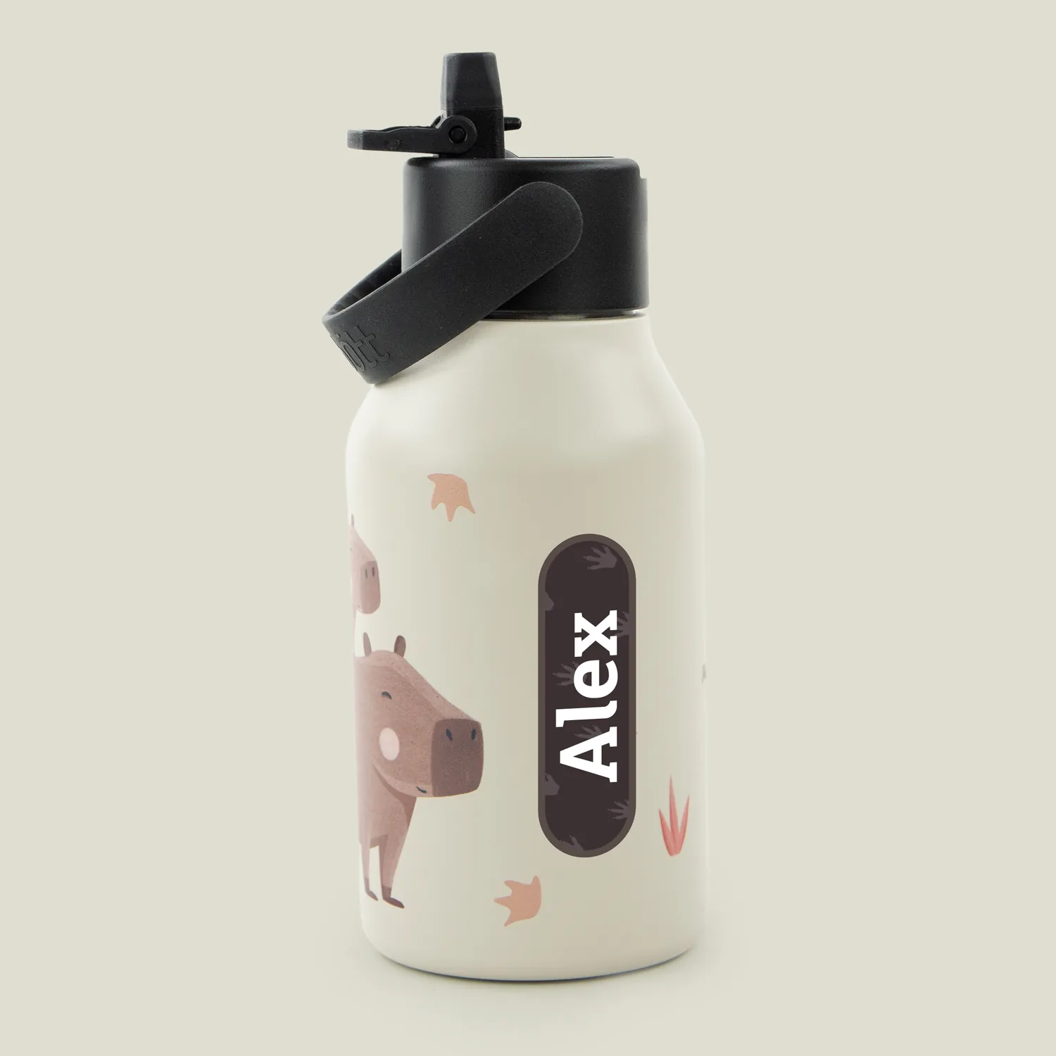 Capybara personalizowana butelka termiczna Runbott o pojemności 350 ml Capybara personalizowana butelka termiczna Runbott o pojemności 350 ml