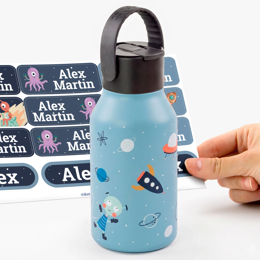 Cosmic 350ml Personalised Thermal Runbott Bottle