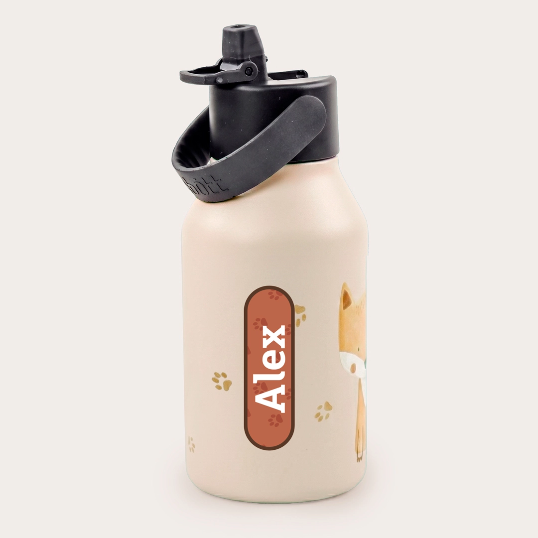 Gourde isotherme Runbott Fox 350 ml personnalisable