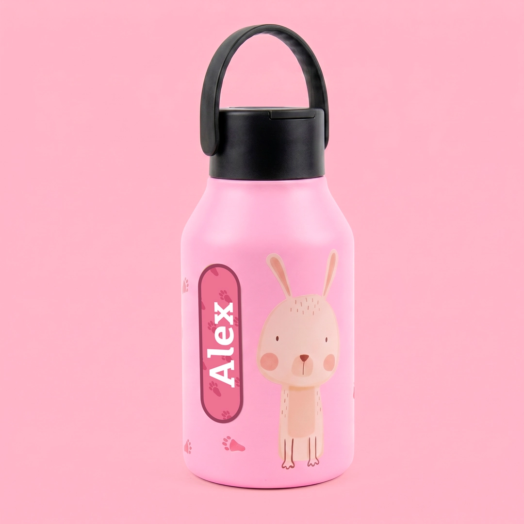 Gourde isotherme Runbott Rabbit 350 ml personnalisable