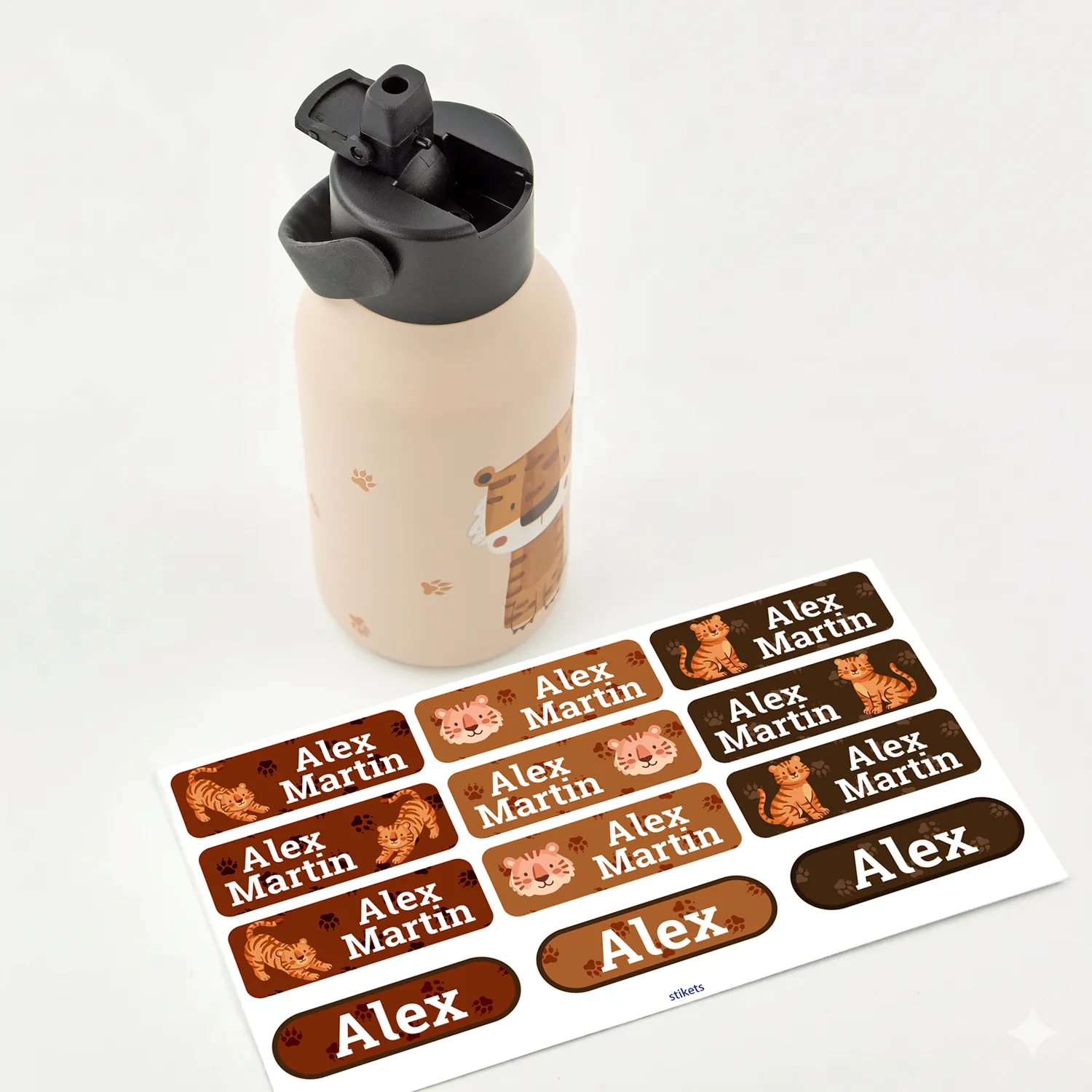 Tiger personalizowana butelka termiczna Runbott o pojemności 350 ml Tiger personalizowana butelka termiczna Runbott o pojemności 350 ml
