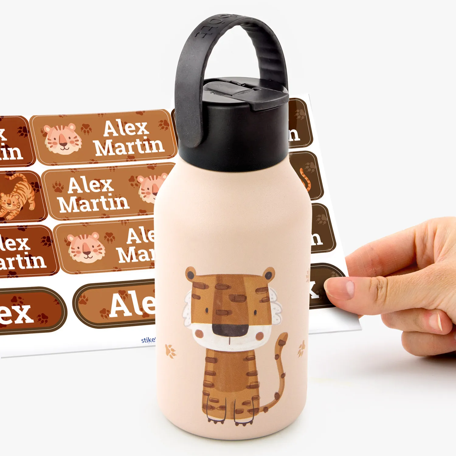Tiger personalizowana butelka termiczna Runbott o pojemności 350 ml Tiger personalizowana butelka termiczna Runbott o pojemności 350 ml