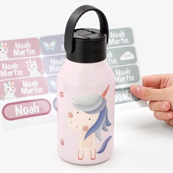 Personalisierte Thermosflasche - Runbott 350 ml Unicorn