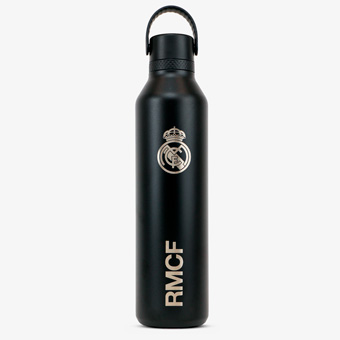 Ampolla del Real Madrid personalitzada Runbott 1L negra