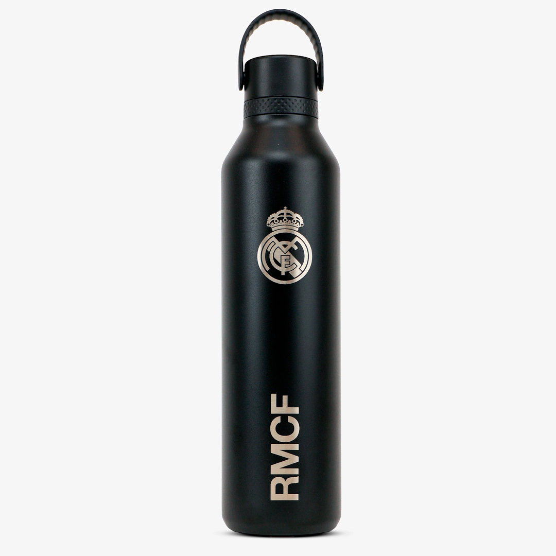 Ampolla del Real Madrid personalitzada Runbott 1L negra Ampolla del Real Madrid personalitzada Runbott 1L negra