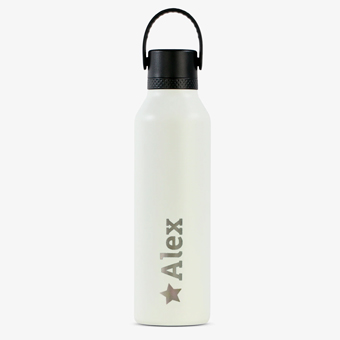 Cream 600ml Personalized Runbott Bottle