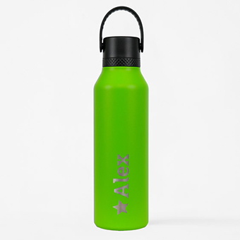 Green 600ml Personalized Runbott Bottle