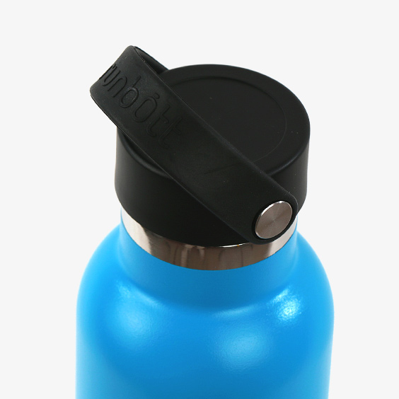 Blue Runbott Stainless Steel Thermos Water Bottle with Ceramic Inner Coating