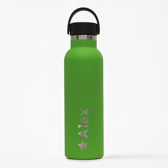 Green 600ml Personalized Runbott Bottle