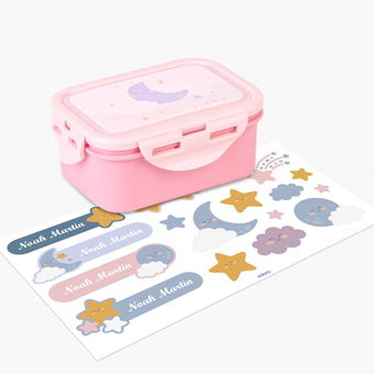 Pudełko śniadaniowe Moon Saro z możliwością personalizacji