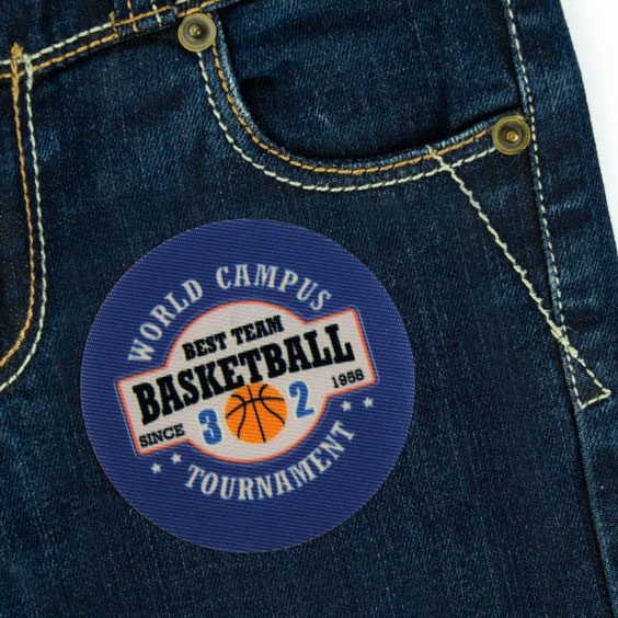 Basketball Clothing Patch for Children