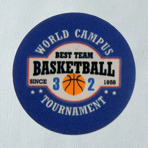 Basketball Clothing Patch for Children