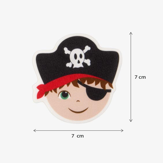 Patch thermocollant garçon pirate