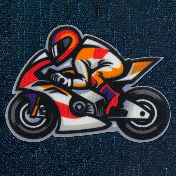 GP Motorbike Clothing Patch for Children