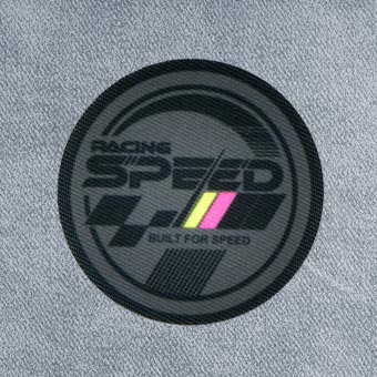 Strijkpatch racing speed