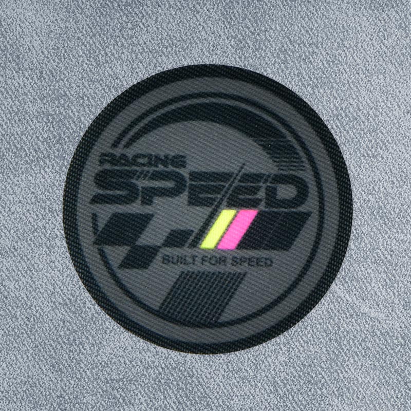 Speed Racing Iron-On Patch