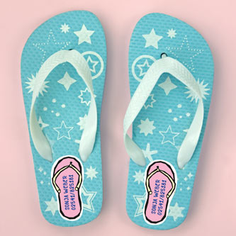 Schuhsticker Flip-Flop