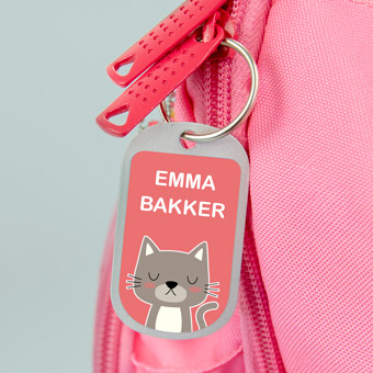 Gepersonaliseerde bagagelabels