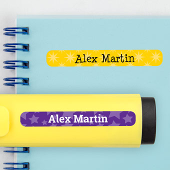 Medium Name Stickers - Stikets