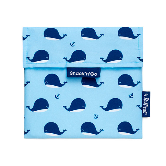 Whale Reusable Snack Bags