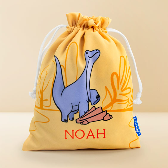 Sac à goûter personnalisé diplodocus