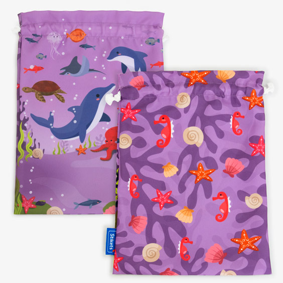 Dolphin Personalised Snack Bag