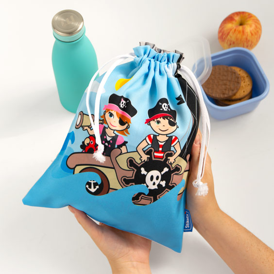 Sac à goûter personnalisé pirates