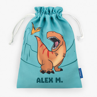 Gepersonaliseerde Rex Dino-snacktas