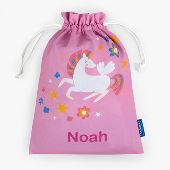 Sac à goûter personnalisé licorne