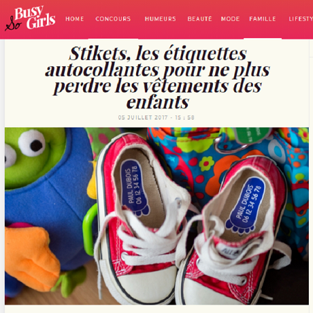 Stikets, les étiquettes autocollantes pour ...