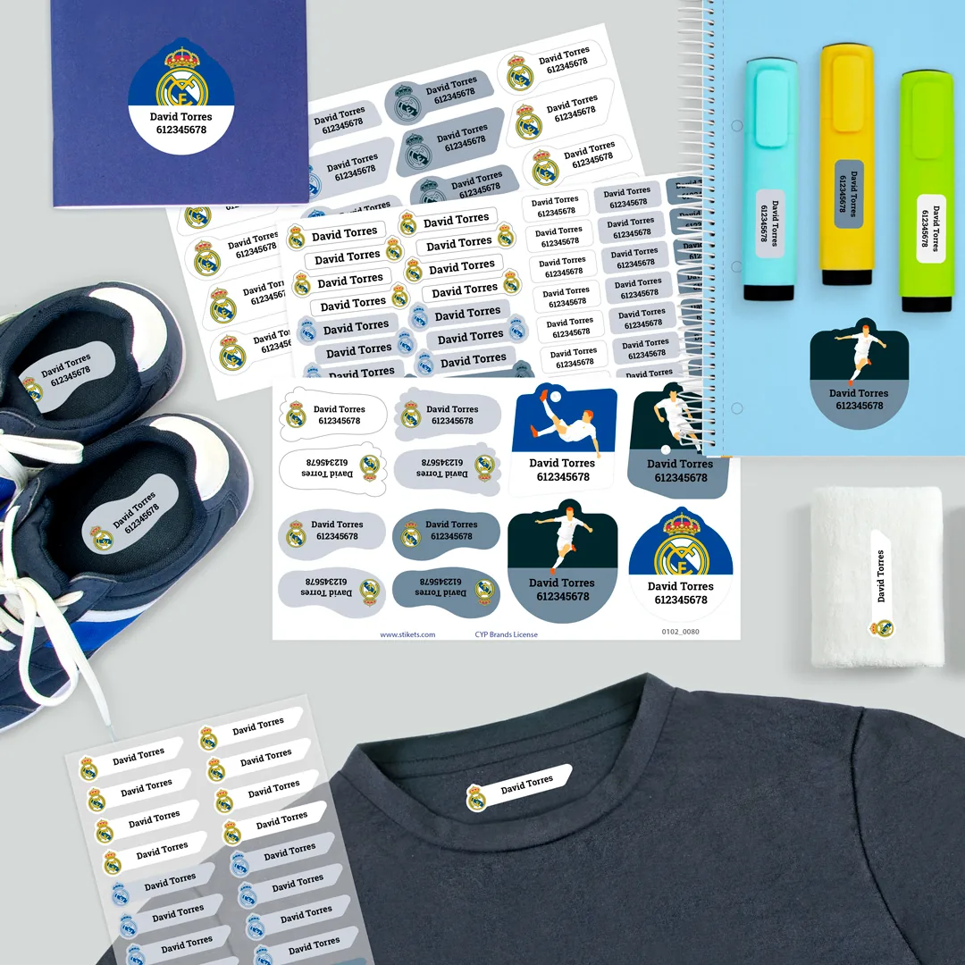 Real Madrid Label Pack Real Madrid Label Pack