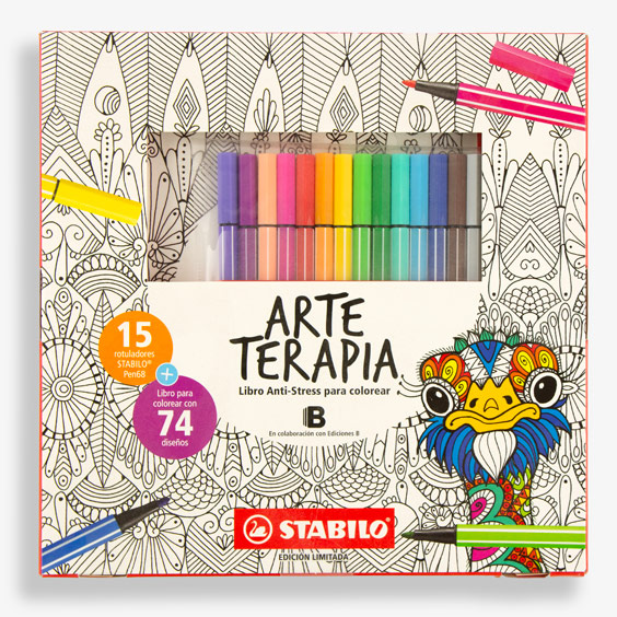 Stabilo Art-Therapy Winter Wonderland - Cofanello Con Album Da Colorare E 6 Matitoni Woody 3 In 1