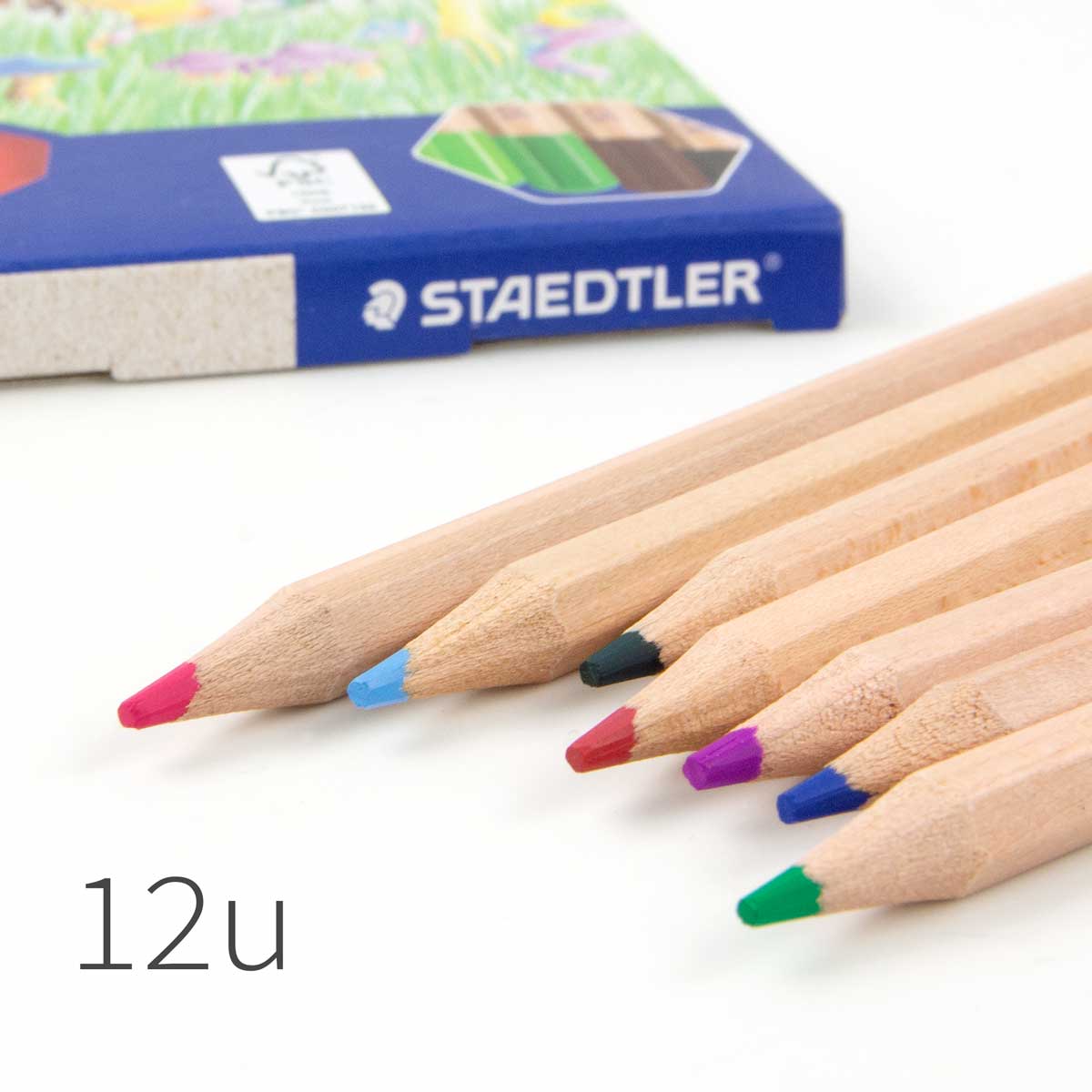 Pochette de 12 crayons de couleur - Noris Colour - Staedtler Pochette de 12 crayons de couleur - Noris Colour - Staedtler