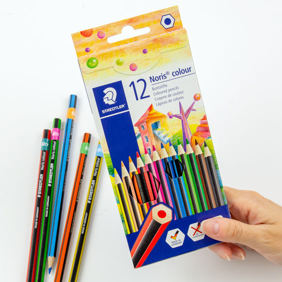 Pochette de 12 crayons de couleur - Noris Colour - Staedtler