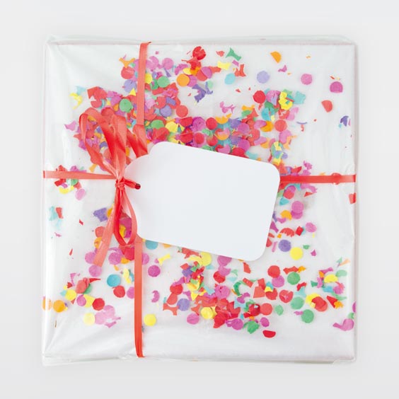 Sello rectangular personalizado para regalos y cumpleaños