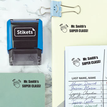 Custom stamps for teachers - Stikets
