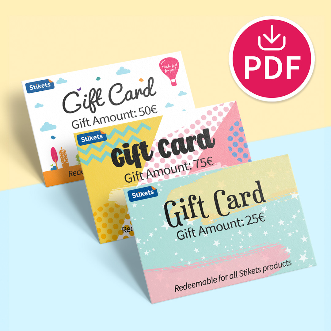 Stikets Gift Card Stikets Gift Card