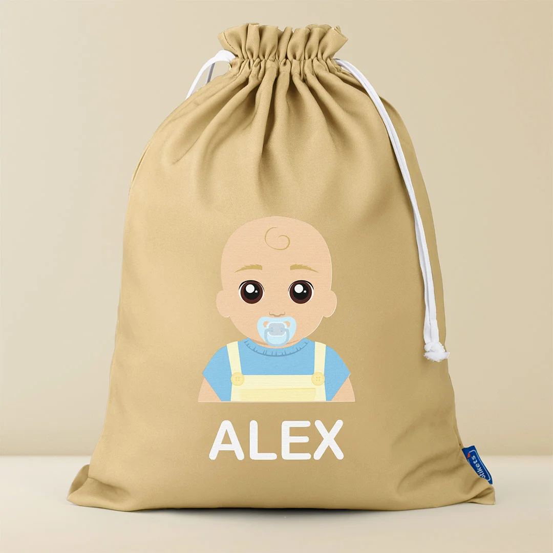 Personalized Change of Clothing Bag with Icon or Twinie