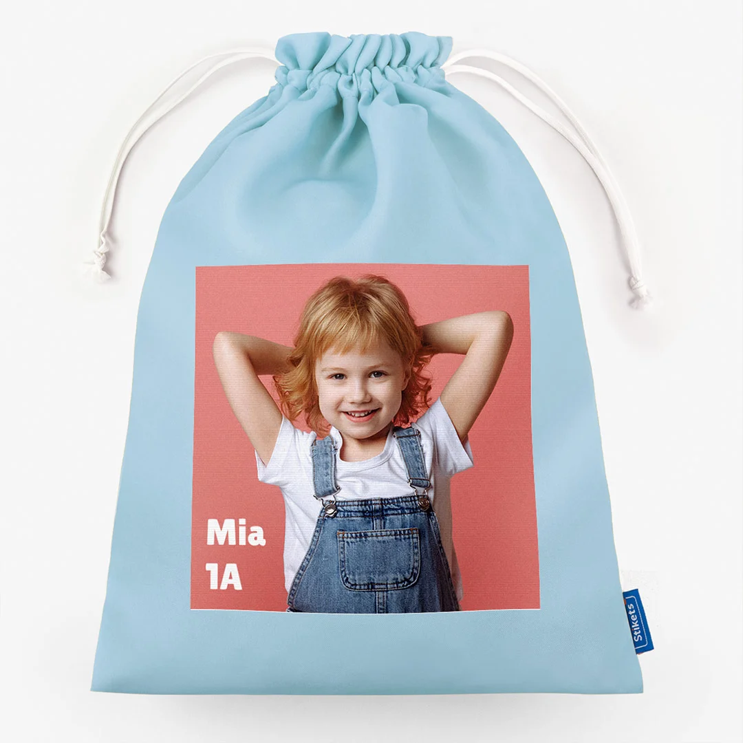 Personalized Change of Clothing Bag with Photo