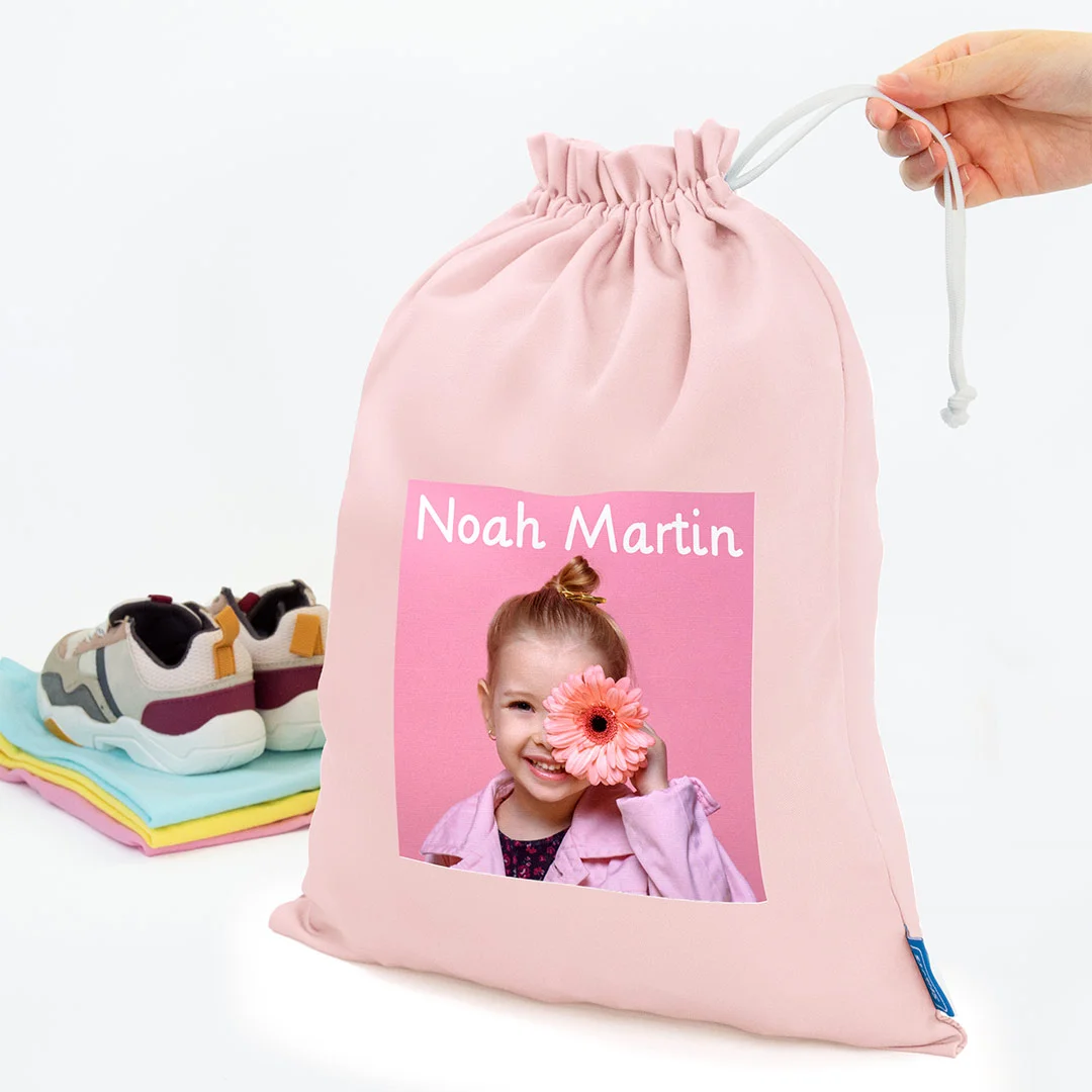 Personalized Change of Clothing Bag with Photo