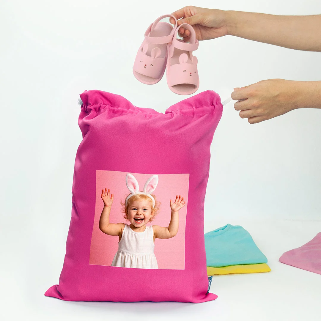 Personalized Change of Clothing Bag with Photo