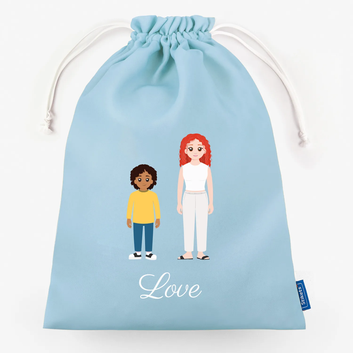 Sac à langer personnalisé Famille Twinie® Sac à langer personnalisé Famille Twinie®
