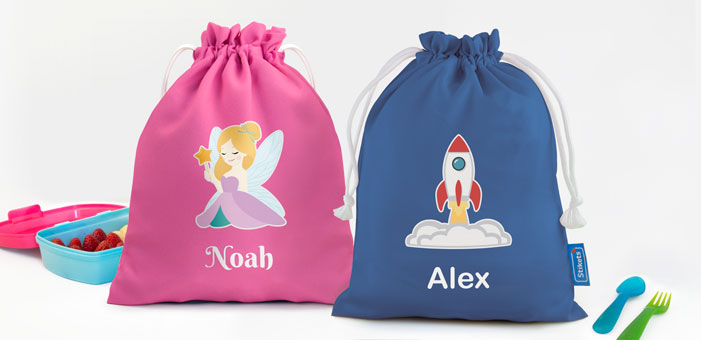 Gepersonaliseerd snackzakje met icoon of Twinie®️